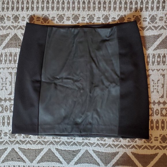 Express Dresses & Skirts - Express Faux Leather Mini Skirt